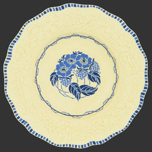 3260 Florentine - Shape Cabinet Plate (NO3)