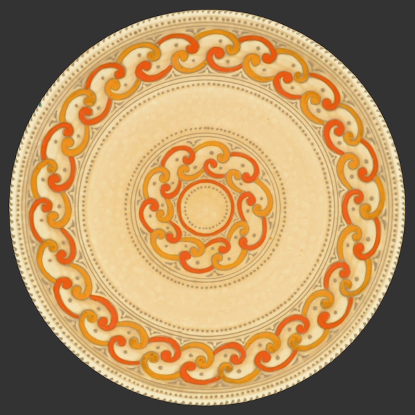 4298 Green Chain - Shape Charger (D17)